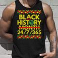 Black History Month 2023 Black History 247365 Melanin Unisex Tank Top Gifts for Him