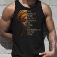 Black History Month - African Woman Afro I Am The Storm Unisex Tank Top Gifts for Him