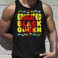 Black Queen Educated African American Pride Dashiki Unisex Tank Top Gifts for Him
