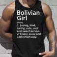 Bolivian Girl Bolivia Gift Funny Country Home Roots Descent Unisex Tank Top Gifts for Him