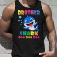 Brother Shark Funny Fathers Day Gift For Mens Dad Unisex Tank Top Gifts for Him
