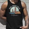 California San Francisco Golden Gate Bridge Souvenir Tank Top Gifts for Him