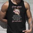 Care Giver Hated By Many Loved By Plenty Heart On Her Sleeve Fire In Her Soul And A Mouth She Cant Control Unisex Tank Top Gifts for Him