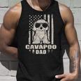 Cavapoo Dad Cool Vintage Retro Proud American Unisex Tank Top Gifts for Him