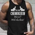 Chemikerin Unisex TankTop, Lustiges Damen Tee für Chemie Begeisterte Geschenke für Ihn