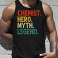 Chemist Hero Myth Legend Vintage Chemie Tank Top Geschenke für Ihn