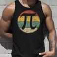 Circular Pi Symbol Pi Day Math Science Teacher Student Unisex Tank Top Gifts for Him