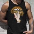 Cool Leopard Lips Shut The Fuck Up Lgbt Pride Month Unisex Tank Top Gifts for Him