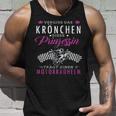 Coole Motorradfahrerin Unisex TankTop, Heiße Bikerin Spruch für Damen Geschenke für Ihn