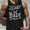 Couple Funny I Am Babe - Mens Standard Unisex Tank Top Gifts for Him