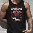 Courson Blood Runs Through My Veins Unisex Tank Top Gifts for Him