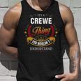 Crewe Family Crest Crewe Crewe Clothing CreweCrewe T Gifts For The Crewe Unisex Tank Top Gifts for Him