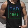 Dad Since 1967 67 Aesthetic Promoted To Daddy Father Bbjykfd Tank Top Gifts for Him
