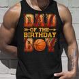 Dad Basketball Birthday Boy Family Baller B-Day Party Unisex Tank Top Gifts for Him