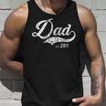 Dad Est 2011 Worlds Best Fathers Day Gift We Love Daddy Unisex Tank Top Gifts for Him