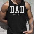 Dad Est 2023 Dad To Be Gifts New Dad Fathers Day Unisex Tank Top Gifts for Him
