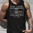 Dad Level Unlocked 2023 Leveled Up To Dad Soon To Be Dad Unisex Tank Top Gifts for Him