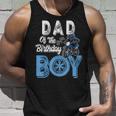 Dad Of The Birthday Boy Dirt Bike B-Day Motocross Party Unisex Tank Top Gifts for Him