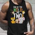 Dad Of The Wild And Two Zoo Theme Birthday Safari Jungle Unisex Tank Top Gifts for Him