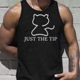 Dad To Dogs Just The Tip Cat Unisex Tank Top Gifts for Him