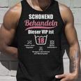 Damen 18. Geburtstag Unisex TankTop, Jahrgang 2004, Frau & Mädchen Feier Geschenke für Ihn