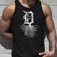 Detroit D Roots Michigan Born Rooted Unisex Tank Top Gifts for Him