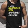 Didgeridoo Spruch Australien I Like Beer Didgeridoo Tank Top Geschenke für Ihn