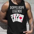 Doppelkopf Legende Spielkarten Tank Top Geschenke für Ihn