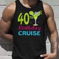 Drinking Party 40Th Birthday Cruise Vacation Squad Cruising Tank Top Gifts for Him