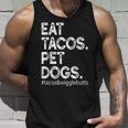 Eat Tacos Pet Dogs Tacos And Wigglebutts Unisex Tank Top Gifts for Him