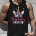 Einhorn Geburtstag Unisex TankTop für Vater der Prinzessin Geschenke für Ihn