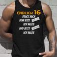 Endlich 16 Lustiges Geburtstags Tank Top Geschenke für Ihn