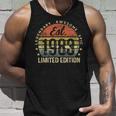 Est 1983 Limited Edition 40Th Birthday Vintage 40 Year Old Unisex Tank Top Gifts for Him