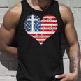 Faith Family Freedom Heart - 4Th Of July Patriotic Flag Unisex Tank Top Gifts for Him