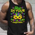 Fat Tuesdays Stay In Your Mardi Gras Magic Babe New Orleans V2 Unisex Tank Top Gifts for Him