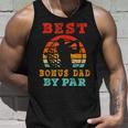 For Fathers Day Best Bonus Dad By Par Golfing Tank Top Gifts for Him
