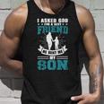 Father’S Day Best Friend Daddy Father Papa Graphic From Son  Unisex Tank Top Gifts for Him