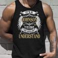 First Last Name Its Johnson Thing Unisex Tank Top Gifts for Him