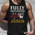 Fullly Vaccinated By The Blood Of Jesuss Lion God Christians Unisex Tank Top Gifts for Him