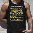 Funny 40Th Birthday Gift For Father Dad From Kids Forty Year Unisex Tank Top Gifts for Him