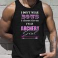 Funny I Dont Wear Bows I Shoot Them Archery Men Women Tank Top Graphic Print Unisex Gifts for Him