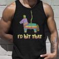 Funny Id Hit That Pinata Cinco De Mayo Holiday Unisex Tank Top Gifts for Him