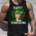 Funny Joe Biden Thanksgiving Confused St Patricks Day Unisex Tank Top Gifts for Him