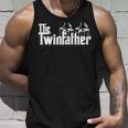 Funny Twin Dad Fathers Day Gift TwinfatherShirt For Men Unisex Tank Top Gifts for Him