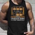 Gear Shift Funny Truck Driver Trucker Gift Unisex Tank Top Gifts for Him