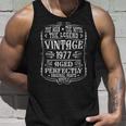 Geburtstagsgeschenk Herren 1977 Mythos Legende Unisex TankTop, Vintage 46 Jahre Geschenke für Ihn