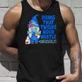 Gnome Doing That Twelve Hour Hustle Unisex Tank Top Gifts for Him