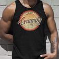 Graphic 365 Grumpy Vintage Retro Fathers Day Funny Men Gift Unisex Tank Top Gifts for Him