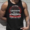 Groom Family Crest Groom Groom Clothing GroomGroom T Gifts For The Groom Unisex Tank Top Gifts for Him