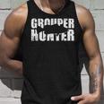 Grouper Hunter Unisex Tank Top Gifts for Him